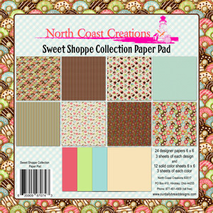 SWEET SHOPPE 6X6 PAPER PAD COLLECTION SWEET SHOPPE 6X6 PAPER PAD COLLECTION