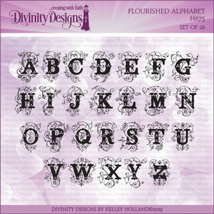 FLOURISHED ALPHABET FLOURISHED ALPHABET