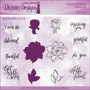 HELLO FRIEND (STAMP/DIE DUOS) HELLO FRIEND (STAMP/DIE DUOS)