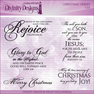 CHRISTMAS VERSES (CLEAR STAMPS) CHRISTMAS VERSES (CLEAR STAMPS)