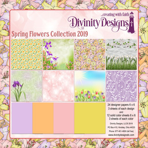 SPRING FLOWERS COLLECTION 2019 6X6 PAPER PAD SPRING FLOWERS COLLECTION 2019 6X6 PAPER PAD