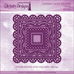 LAYERED LACEY SQUARE DIES LAYERED LACEY SQUARE DIES