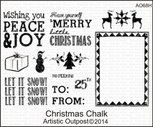 Christmas Chalk Christmas Chalk