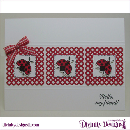 Butterfly Box Custom Name Stamp - 64007 - DRS Designs