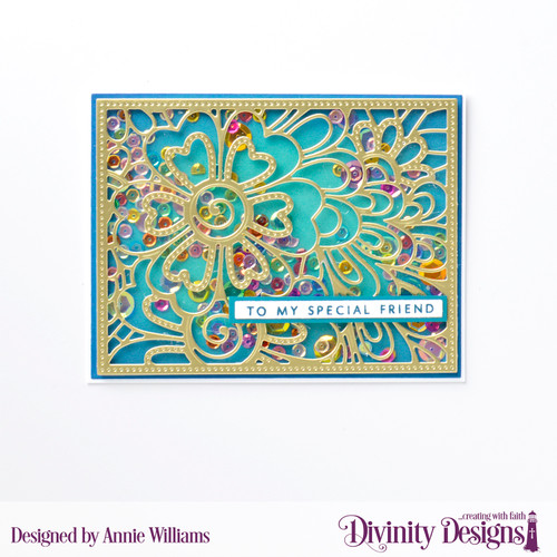 FLORAL BACKGROUND DIE