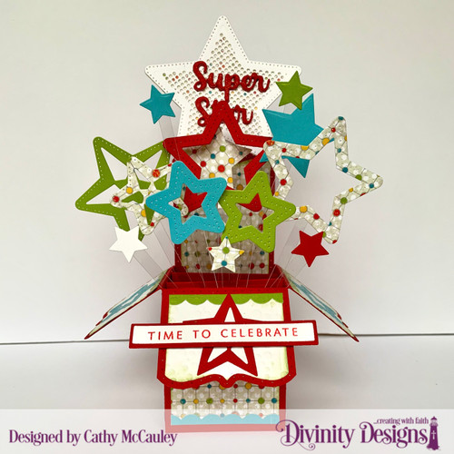 EXPLOSION BOX WITH LAYERS DIES - Divinity Designs LLC
