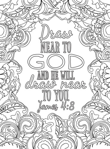 GOD'S BLESSINGS COLORING PAGES - Divinity Designs LLC