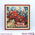 STAINED GLASS POINSETTIAS SQUARE CARD FRONTS STAINED GLASS POINSETTIAS SQUARE CARD FRONTS