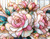 STAINED GLASS ROSES A2 CARD FRONTS STAINED GLASS ROSES A2 CARD FRONTS
