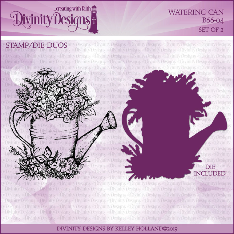 WATERING CAN (STAMP/DIE DUOS)