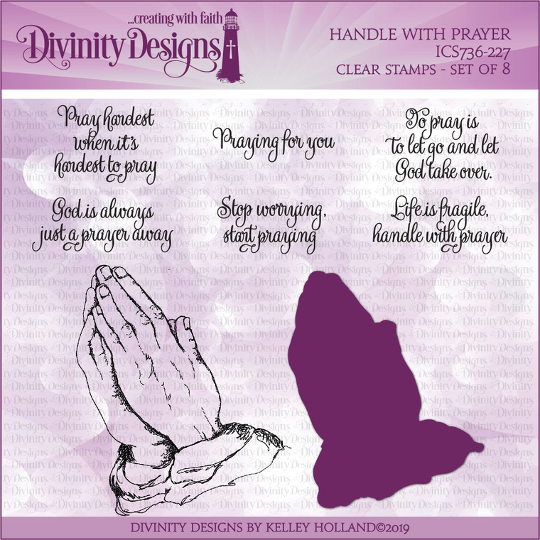 HANDLE WITH PRAYER (STAMP/DIE DUOS, CLEAR STAMPS) HANDLE WITH PRAYER (STAMP/DIE DUOS, CLEAR STAMPS)