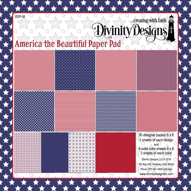 AMERICA THE BEAUTIFUL PAPER PAD