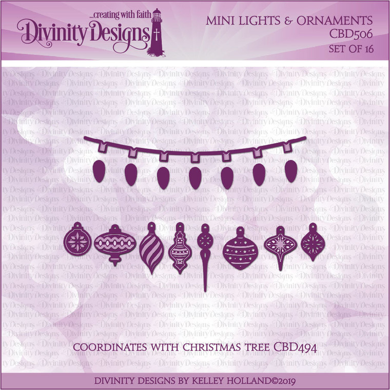 MINI LIGHTS & ORNAMENTS DIES