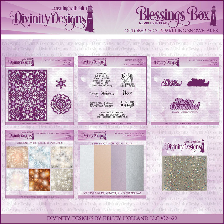 PAST BLESSINGS BOX - OCTOBER 2022 (MEMBERS ONLY)