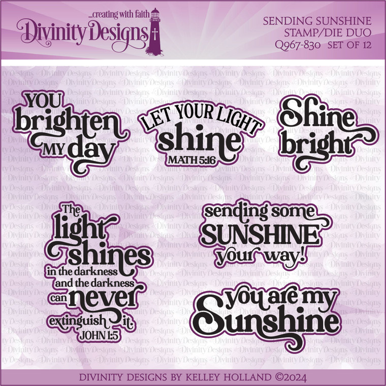 SENDING SUNSHINE (STAMP/DIE DUOS)