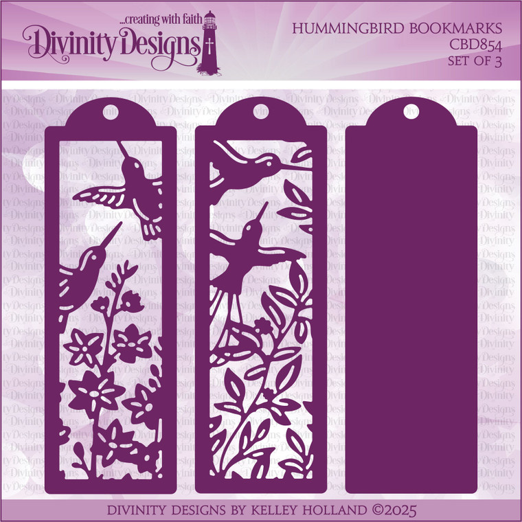 HUMMINGBIRD BOOKMARKS DIE