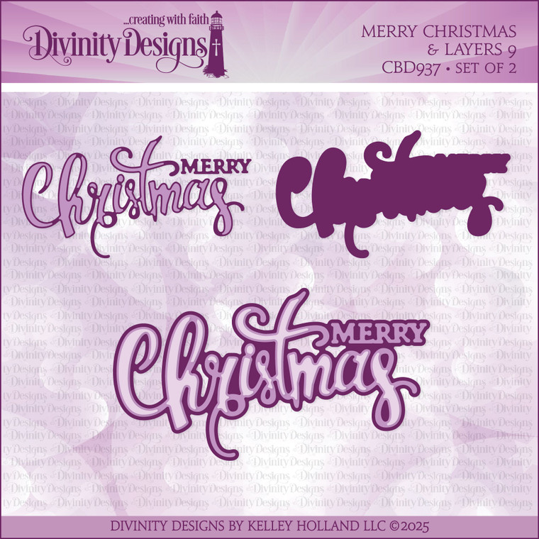 MERRY CHRISTMAS & LAYER 9 DIE