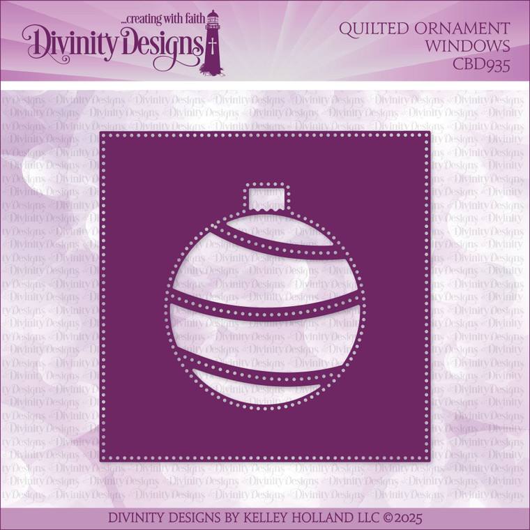 QUILTED ORNAMENT WINDOWS DIE