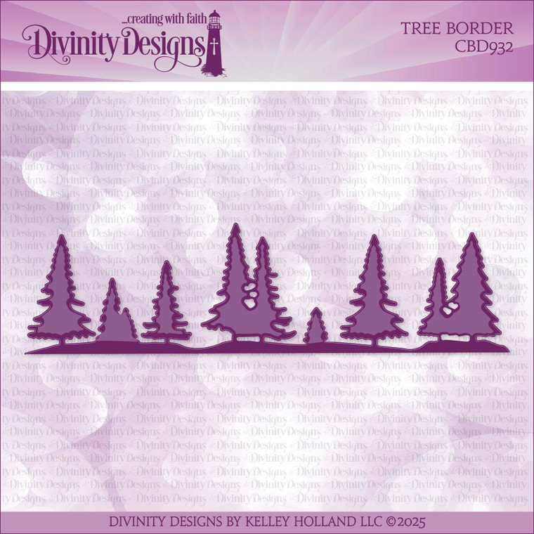 TREE BORDER DIE - WILL BE BACK IN STOCK 3/17/26