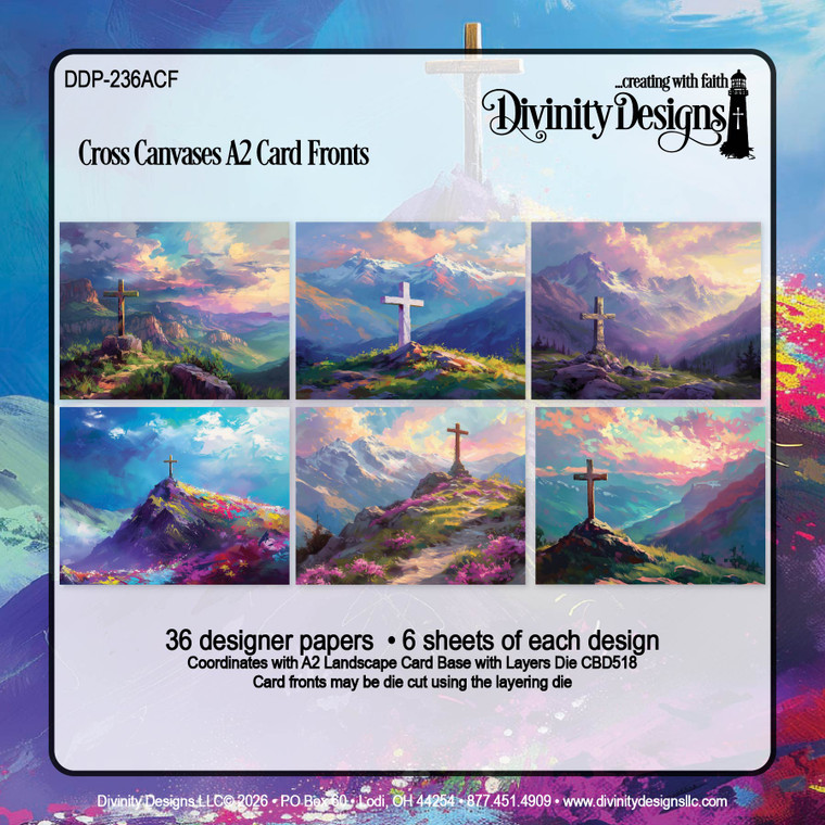 CROSS CANVASES A2 CARD FRONTS PAPER PAD