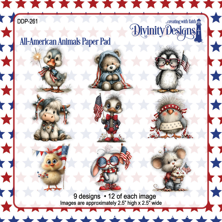 ALL AMERICAN ANIMALS PAPER PAD