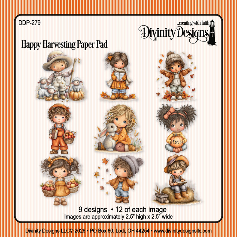 HAPPY HARVESTING  PAPER PAD