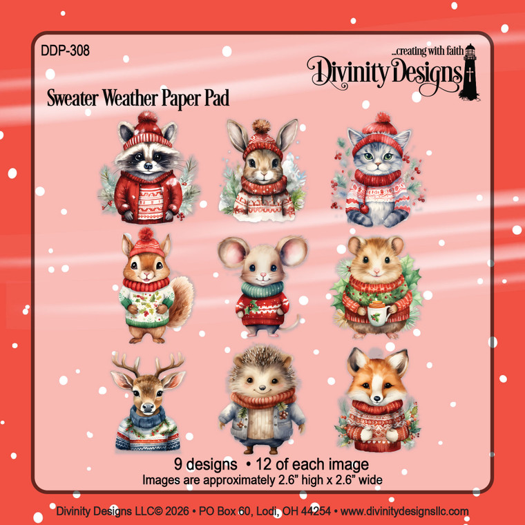 SWEATER  WEATHER PAPER PAD