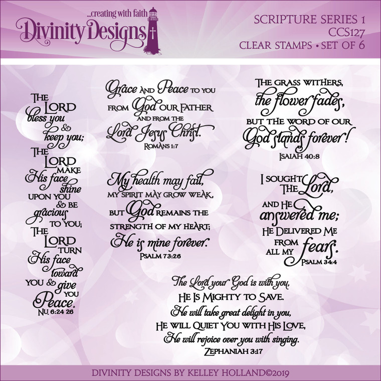 SCRIPTURE SERIES 1 (CLEAR STAMPS)