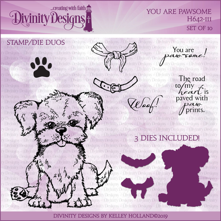 YOU ARE PAWSOME (STAMP/DIE DUOS)