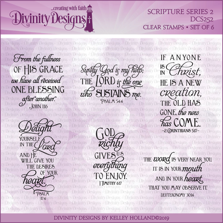 SCRIPTURE SERIES 2 (CLEAR STAMPS)