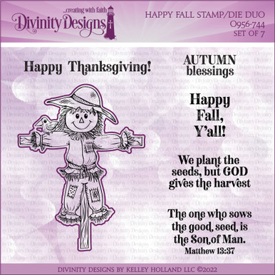 HAPPY FALL (STAMP/DIE DUOS)