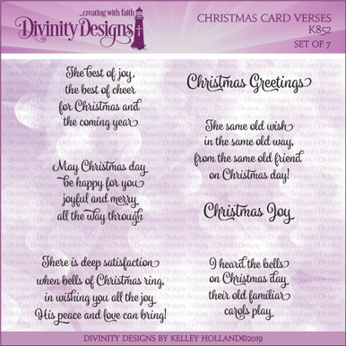 CHRISTMAS CARD VERSES - Divinity Designs LLC