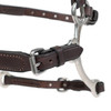 buckle view ajustable lever noseband 