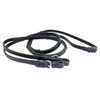 Rubber Lined Reins with Hand Stops 1/2"