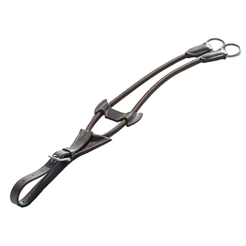 Martingale Running Biothane Avec Attache Et Snap - Bleu Marine - Sun Dragon Tack