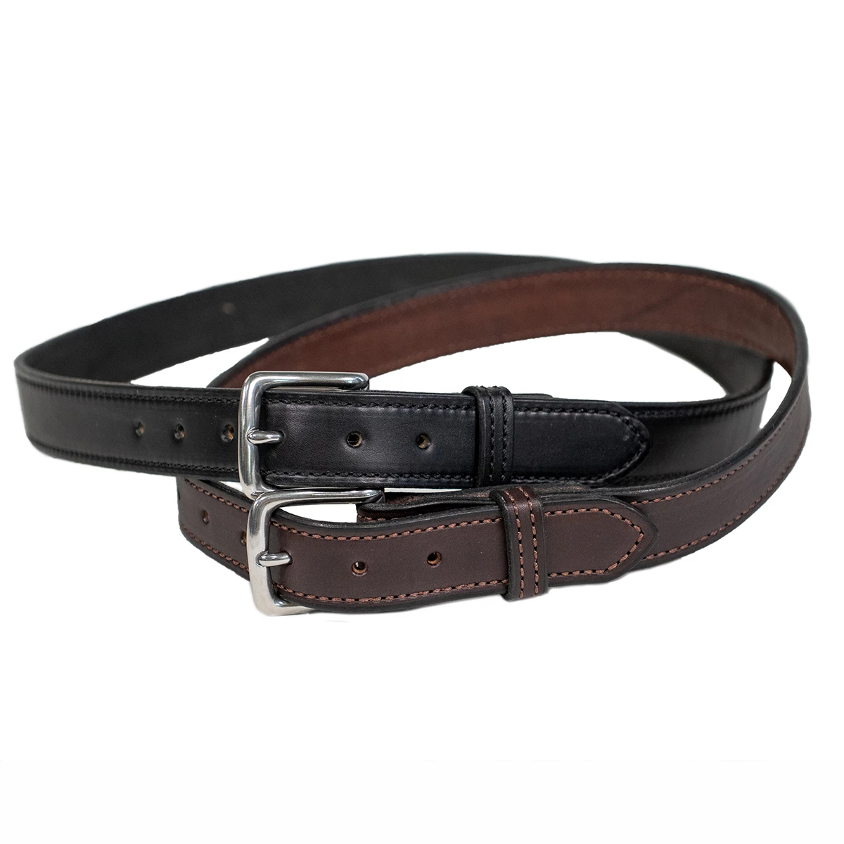 American Made Ladies Leather Belts display picture 3