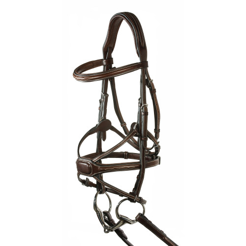 Figure 8 Noseband with Italian Leather