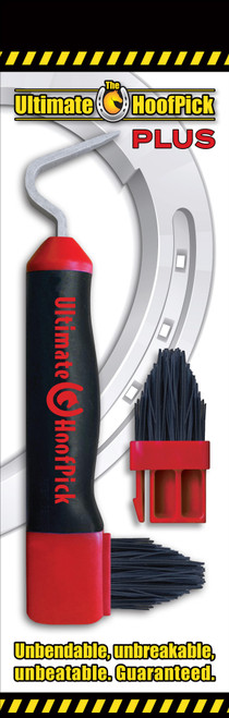 Ultimate Hoof Pick with Replaceable Brush