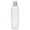 8 oz Clear PET Cosmo Round Bottle with 24-410 Neck Finish [72 Pcs]