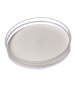 Natural Colored PP Plastic 70-400 Smooth Skirt Lid with Foam Liner