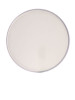 Natural Colored PP Plastic 89-400 Smooth Skirt Lid with Foam Liner