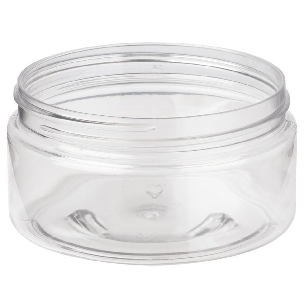 4OZ CLEAR GLASS JARS - FIT ANY 58/400 JAR