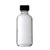 2 oz [60 ml] CLEAR Boston Round Bottle with Phenolic Cone Liner Cap [12 Pieces]