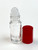 5 ml (1/6 oz) Clear Rollon Bottle With Color Caps [12 PCS]
