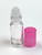 5 ml (1/6 oz) Clear Rollon Bottle With Color Caps [72 PCS]