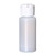 1 oz Natural Plastic Cylinder Round Bottle with Caps 20-410 Neck Finish [144 PCS]
