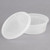 8 oz Microwavable Translucent Plastic Deli Container and Lid [144 Pcs]