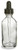 120ml [4 oz] CLEAR Boston Round Bottle with 22-400 Standard Glass Dropper 7X108mm-32 Pcs