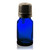 10ml [1/3 oz] Cobalt Blue Glass Boston Round Euro Dropper Bottle with 18-DIN Neck finish [12 Pcs]