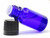15ml [1/2 oz] Cobalt Blue Boston Round Bottle Euro Dropper Caps with 18-DIN Neck finish [78 Pcs]